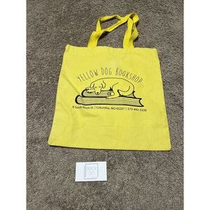 Yellow Dog Bookshop canvas bag tote small Pre-owned